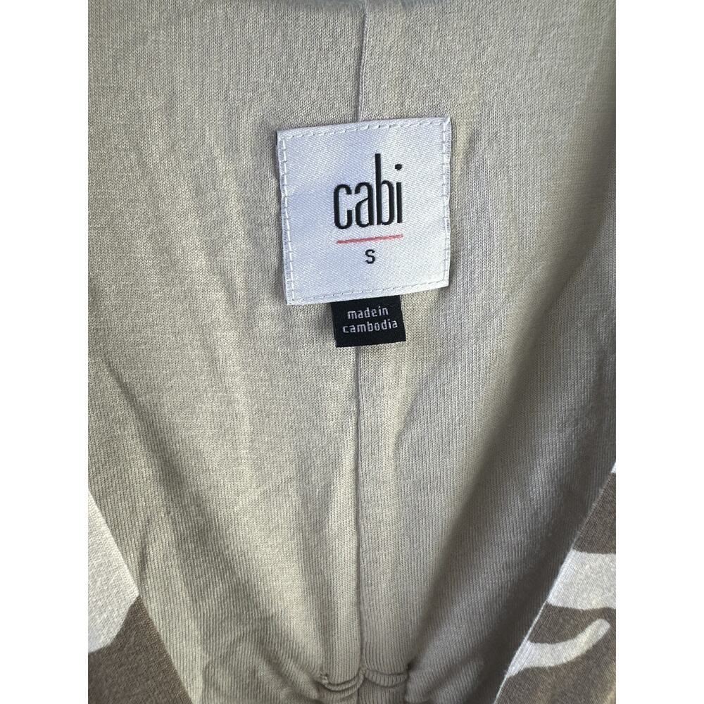 Cabi Swoon Dress Brown Tan Midi Maxi Cut Out Ruched Back 6147 Small Boho Chic - Picture 11 of 13